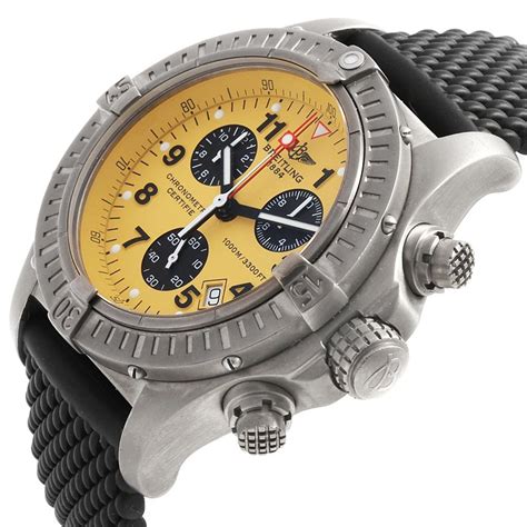 breitling chrono avenger m1 giallo serie limitata|breitling aeromarine chrono m1.